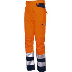 Pantalone Softshell alta visibilità Issa Line Gordon 04510