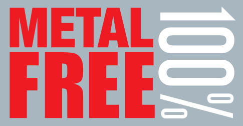 Metal free logo